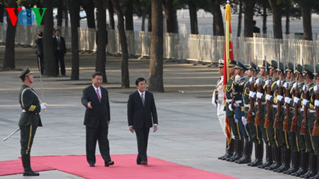 ການຢ້ຽມຢາມຈີນຂອງທ່ານປະທານປະເທດ ເຈືອງເຕີນຊາງ ໄດ້ປະສົບຜົນສຳເລັດຢ່າງດີງາມ